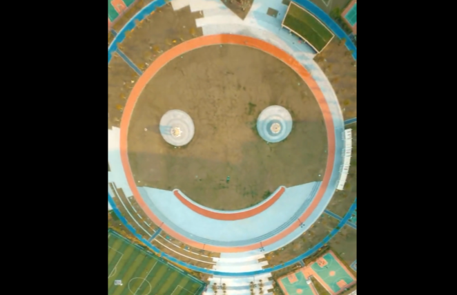 瞰珠海 | 太驚喜！橫琴巨型“笑臉”一笑傾城……